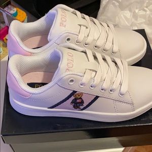 Ralph Lauren girl sneakers.